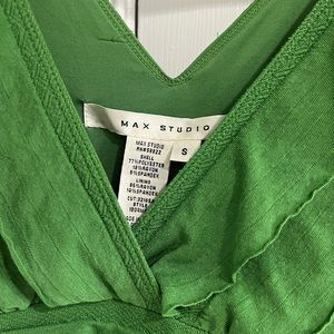 Max studio green dress